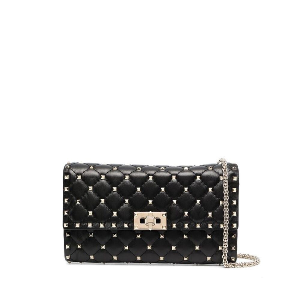 Valentino Garavani Women Rockstud Spike Small Leather Shoulder Bag